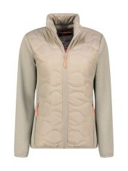 Canadian Peak Kurtka polarowa "Tahitieak" w kolorze beżowym rozmiar: XL. Brązowe kurtki damskie Canadian Peak, xl, z aplikacjami, z materiału, bez kaptura. Za 148.26 zł.