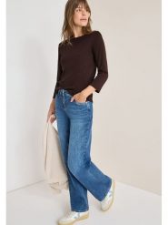 Cecil Koszulka w kolorze brązowym rozmiar: S. Brązowe bluzki damskie Cecil, s, bez wzorów, z bawełny, bez kołnierzyka. Za 78.66 zł.