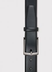 PAKO LORENTE – Pasek męski P000B-PX-776-C-_. Czarne paski męskie Pako Lorente, bez wzorów, ze skóry, eleganckie. Za 149.99 zł.