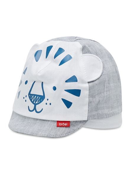 Broel Czapka Dodge WB2364903BRB-019 Szary. Szare czapki dziecięce Broel, na zimę, bez wzorów, z materiału. Za 49.99 zł.