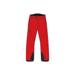 Spodnie narciarskie dla kobiet Kilpi Dermizax Primaloft Ravel. Czerwone spodnie materiałowe damskie Kilpi, bez wzorów, z nylonu, sportowe. Za 1,661.41 zł.