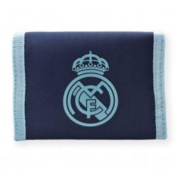 Real Madryt portfel wallet granatowy. Niebieskie portfele damskie Real Madrid, bez wzorów. Za 79.00 zł.