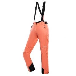 Spodnie damskie narciarskie snowboardowe 10.000 Alpine Pro Edesa. Czerwone spodnie materiałowe damskie Alpine Pro, bez wzorów, sportowe. W wyprzedaży za 349.00 zł.