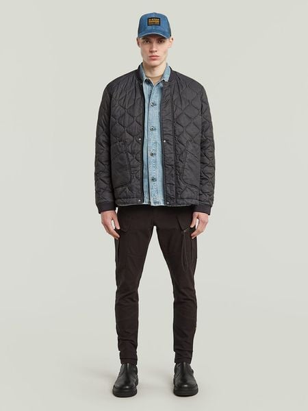 G-Star Kurtka przejściowa w kolorze antracytowym rozmiar: XXL. Czarne kurtki męskie G-Star, xxl, bez wzorów, retro, bez kaptura. Za 479.95 zł.