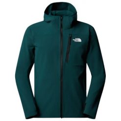 Softshell turystyczny męski The North Face M MA Softshell Jacket. Zielone kurtki softshell damskie The North Face, m, bez wzorów, z softshellu, bez kaptura. Za 695.00 zł.