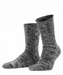 Skarpety Falke Brooklyn. Niebieskie skarpetki męskie Falke, bez wzorów, z materiału. Za 129.50 zł.