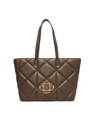 LOVE MOSCHINO Torebka JC4120PP1OLC0203 Brązowy. Brązowe torebki klasyczne damskie Love Moschino, bez wzorów, ze skóry, bez dodatków. Za 1,049.00 zł.