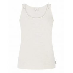 Damski tank top Protest Prtimpulse. Białe topy sportowe damskie Protest, na lato, xs, bez wzorów, z bawełny, bez ramiączek. Za 167.00 zł.