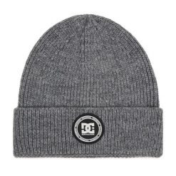 Czapka DC Shoes. Szare czapki męskie DC Shoes, na zimę, bez wzorów. Za 69.99 zł.