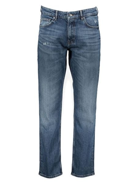 Hugo Boss Orange Dżinsy - Regular fit - w kolorze niebieskim rozmiar: W33/L34. Niebieskie jeansy męskie Hugo Boss Orange. Za 242.13 zł.