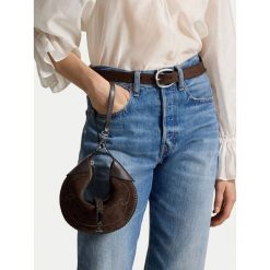Torebka Polo Ralph Lauren. Brązowe torebki klasyczne damskie Polo Ralph Lauren, bez wzorów, bez dodatków. Za 2,199.00 zł.