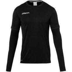 Koszulka bramkarska Uhlsport. Brązowe t-shirty sportowe męskie UHLSPORT, bez ramiączek, do piłki nożnej. Za 210.80 zł.