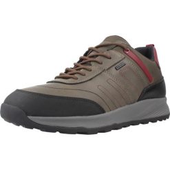 Buty GEOX U TERRESTRE B WPF A Zielony. Zielone buty trekkingowe męskie Geox, z syntetyku, bez zapięcia, trekkingowe. Za 410.99 zł.