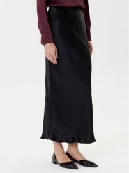 Marella Spódnica midi Pomez 2525106041 Czarny Regular Fit. Czarne spódniczki damskie Marella, bez wzorów, z syntetyku, midi. Za 449.99 zł.