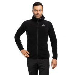 Bluza trekkingowa męska Micro Zip. Czarne bluzy bez kaptura męskie MOUNTAIN EQUIPMENT, m, z hardshellu. Za 407.99 zł.