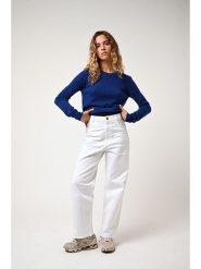 AUTHENTIC CASHMERE Kaszmirowy sweter "Etret" w kolorze granatowym rozmiar: L. Niebieskie swetry klasyczne damskie AUTHENTIC CASHMERE, l, z kaszmiru, bez kołnierzyka. Za 356.78 zł.