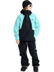 Burton Kurtka narciarska "Reserve 3L" w kolorze czarno-turkusowym rozmiar: XS. Czarne kurtki narciarskie i snowboardowe damskie Burton, l, bez wzorów, z materiału, bez kaptura. Za 1,179.95 zł.