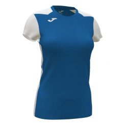 Koszulka do biegania damska Joma Record II. Białe t-shirty damskie Joma, l, z aplikacjami, z materiału, bez kołnierzyka. Za 94.10 zł.