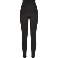 Legginsy Damskie Z Wysokim Stanem. Czarne legginsy damskie Urban Classics, s, bez wzorów. Za 129.99 zł.