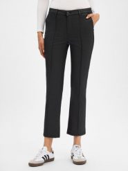 Opus Spodnie - Ebbi Kobiety Bawełna czarny jednolity, 42-28. Czarne spodnie materiałowe damskie Opus, bez wzorów, z bawełny. Za 329.95 zł.