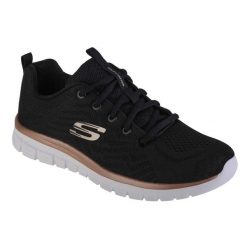 Buty sportowe damskie Skechers Get Connected. Czarne buty sportowe na co dzień damskie Skechers, bez wzorów, z materiału, trekkingowe, Skechers Sport. Za 390.00 zł.
