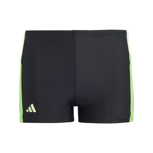 Colorblock 3-Stripes Swim Boxers. Czarne szorty męskie Adidas, bez wzorów, z dzianiny, klasyczne. Za 119.00 zł.