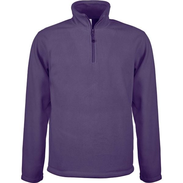 Kurtka polarowa z zamkiem Kariban Enzo. Fioletowe kurtki męskie KARIBAN, na zimę, m, bez wzorów, z polaru, eleganckie, bez kaptura. Za 146.50 zł.