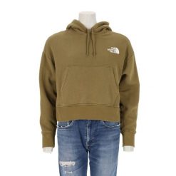 Second life - Damska bluza z kapturem TNF Khaki - Jak nowy. Zielone bluzy z kapturem damskie The North Face. Za 149.06 zł.