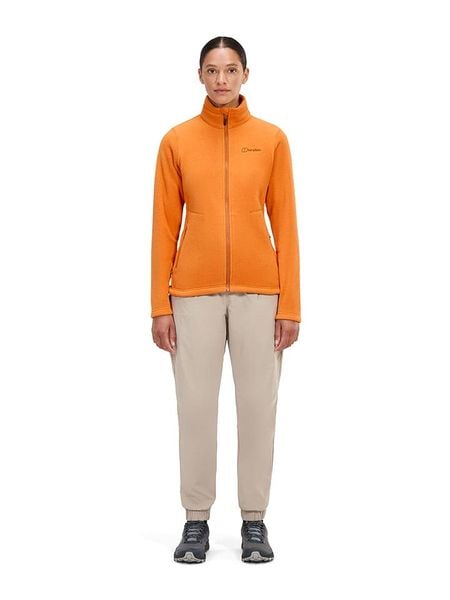 Berghaus Kurtka polarowa "Prism" w kolorze pomarańczowym rozmiar: 44. Pomarańczowe kurtki damskie Berghaus, bez wzorów, z polaru, bez kaptura. Za 131.74 zł.