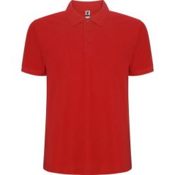 Męska Koszulka Polo Pegaso Premium Plain. Niebieskie koszulki polo męskie ROLY, m, bez wzorów, z bawełny, bez ramiączek. Za 103.99 zł.