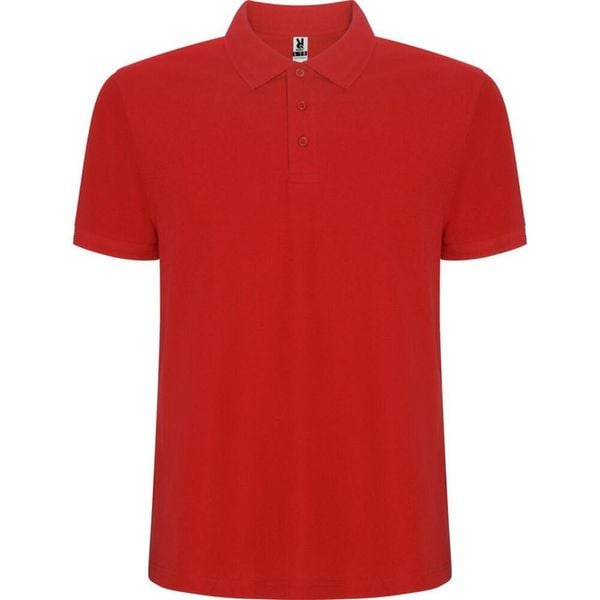 Męska Koszulka Polo Pegaso Premium Plain. Niebieskie koszulki polo męskie ROLY, m, bez wzorów, z bawełny, bez ramiączek. Za 103.99 zł.