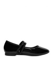 DeeZee Baleriny CEO-CM241031-1 Czarny. Czarne baleriny dziewczęce DeeZee, bez wzorów, z materiału. Za 59.99 zł.