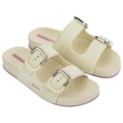 Klapki laczki damskie Ipanema Slide. Żółte klapki damskie Ipanema, bez wzorów, z gumy, bez obcasa. Za 159.00 zł.