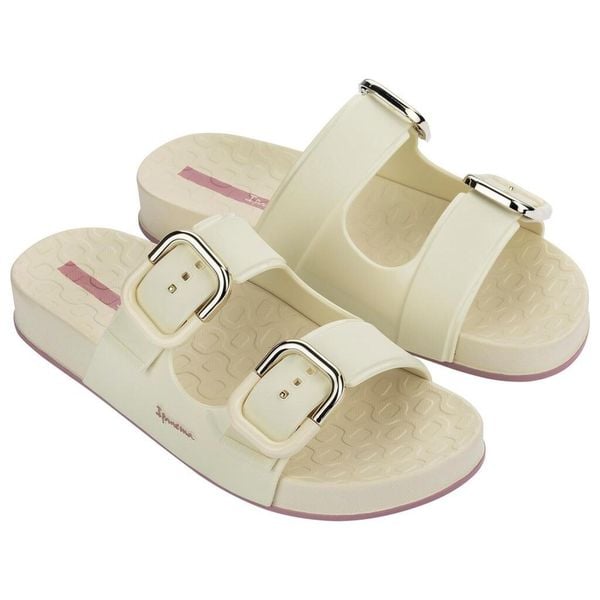 Klapki laczki damskie Ipanema Slide. Żółte klapki damskie Ipanema, bez wzorów, z gumy, bez obcasa. Za 159.00 zł.