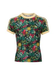 Adidas Originals Koszulka Kobiety czarny|zielony|wielokolorowy, S. Czarne t-shirty damskie adidas Originals, s, bez wzorów, bez kołnierzyka. Za 139.95 zł.