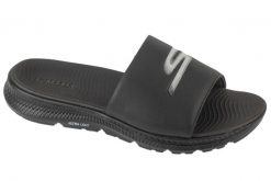 Klapki na basen męskie, On-The-Go Go Consistent Sandal 2.0 - Culver. Czarne klapki i japonki męskie Skechers, z materiału. Za 159.99 zł.
