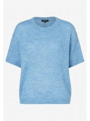 More & More Sweter w kolorze błękitnym rozmiar: 44. Niebieskie swetry klasyczne damskie MORE & MORE, bez kołnierzyka. Za 113.10 zł.