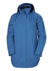 Helly Hansen Płaszcz przeciwdeszczowy "Valentia" w kolorze niebieskim rozmiar: S. Niebieskie kurtki przeciwdeszczowe damskie Helly Hansen, s, bez wzorów, sportowe. Za 245.96 zł.