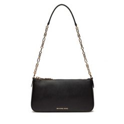 Torebka MICHAEL Michael Kors. Czarne torebki klasyczne damskie MICHAEL Michael Kors, bez wzorów, wizytowe, bez kołnierzyka, bez ramiączek. Za 709.99 zł.
