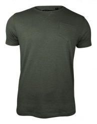 T-Shirt Ciemny Zielony, Khaki z Kieszonką, Koszulka Bez Nadruku -Brave Soul- Męski, Okrągły Dekolt. Zielone t-shirty męskie Brave Soul, na lato, l, bez wzorów, z bawełny, bez kołnierzyka. Za 45.00 zł.