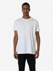 La Haine Inside Us T-Shirt | LM216 | Mężczyzna | Biały. Białe t-shirty męskie La Haine Inside Us, m, bez wzorów, z bawełny, bez kołnierzyka. W wyprzedaży za 279.00 zł.