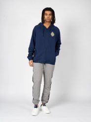 Bluza trekking męska Trassmen. Niebieskie bluzy z kapturem męskie Fila, m, z bawełny. Za 313.00 zł.