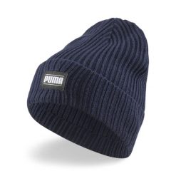 Czapka Puma Ribbed Classic Cuff Beanie. Niebieskie czapki męskie Puma, bez wzorów, sportowe. Za 112.74 zł.
