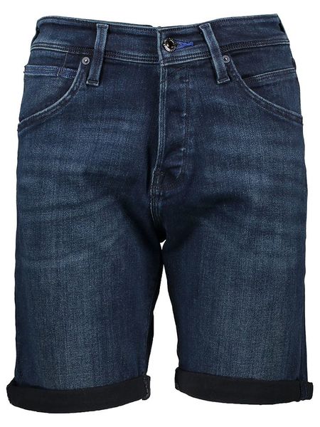Jack & Jones Szorty dżinsowe w kolorze granatowym rozmiar: S. Niebieskie szorty męskie Jack & Jones, bez wzorów, klasyczne. Za 74.28 zł.