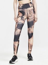 Craft Legginsy "ADV Essence" w kolorze jasnobrązowo-czarnym do biegania rozmiar: XXL. Czarne legginsy damskie Craft, xxl, bez wzorów, z elastanu. Za 163.95 zł.