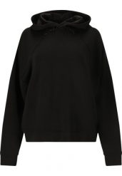 Bluza damska z kapturem Endurance Jade. Czarne bluzy sportowe damskie Endurance, bez wzorów, z elastanu, bez ramiączek, z kapturem. Za 275.50 zł.