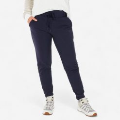 Spodnie turystyczne damskie Quechua NH500 Warm. Niebieskie spodnie dresowe damskie QUECHUA, na lato, xs, bez wzorów, z tkaniny. Za 169.99 zł.