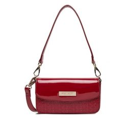 Torebka Nine West. Czerwone torebki klasyczne damskie Nine West, bez wzorów, bez dodatków. Za 169.99 zł.