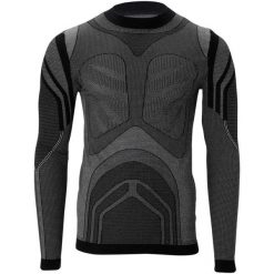 T-shirt z długim rękawem Endurance Adamo. Czarne koszulki męskie z długim rękawem Endurance, l, bez wzorów, z bawełny, bez kołnierzyka. Za 107.50 zł.
