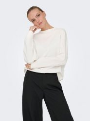 JDY Bluza "Nanna" w kolorze białym rozmiar: L. Białe bluzy bez kaptura damskie JDY, l. Za 79.21 zł.